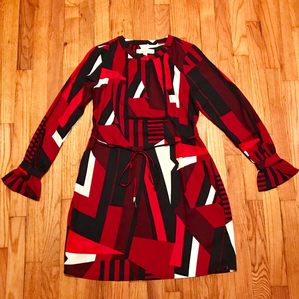 LOFT Abstract Pattern Dress
